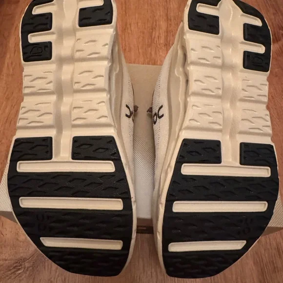 On Running Cream and Brown Cloudtilt Athletic Shoes - Picture 6 of 9